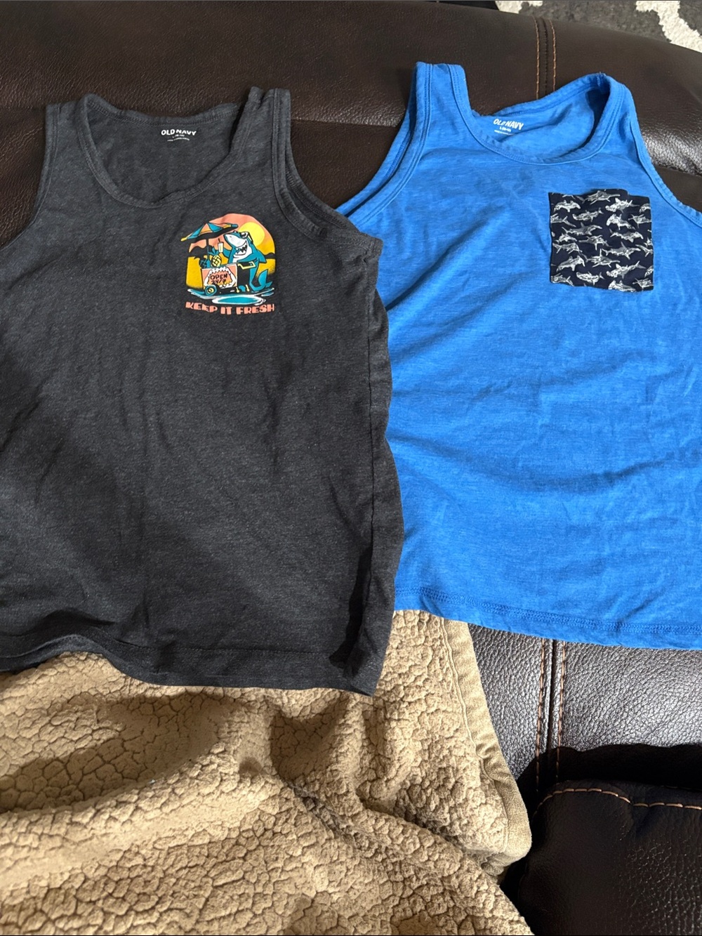 (2) Old Navy Boys Tank Tops 10/12